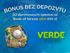 bonus bez depozytu w verde casino
